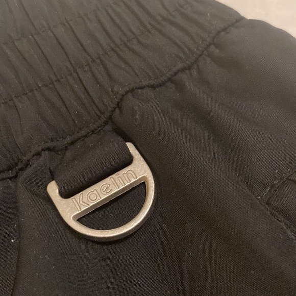 Vintage KAELIN Snow Skin Pant Women’s Size 8 Black Snow Pants Winter Ski Pants - Picture 6 of 13